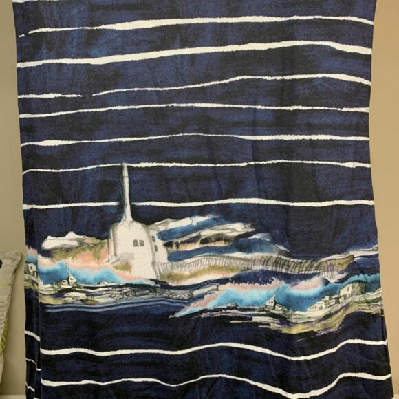 Unique! Handmade V_Neck 3/4 Sleeve Sundress Small - Picture 2 of 10